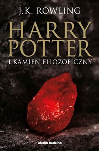 J. K. Rowling, J.K Rowling: Harry Potter i kamien filozoficzny (Hardcover, 2018, Media Rodzina)